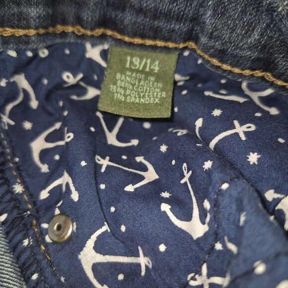 U.S. Polo Assn Girls Denim Jeans Size 13/14 Blue Stretch - Picture 3 of 9